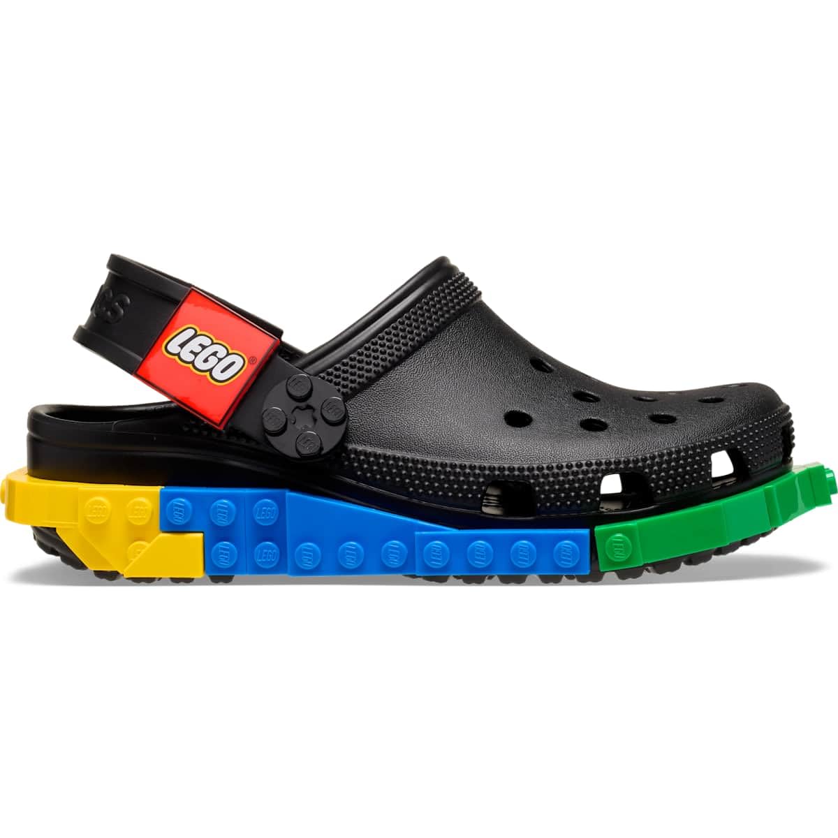 Crocs Unisex-Child Classic LEGO System Clogs, LEGO Shoes for Kids