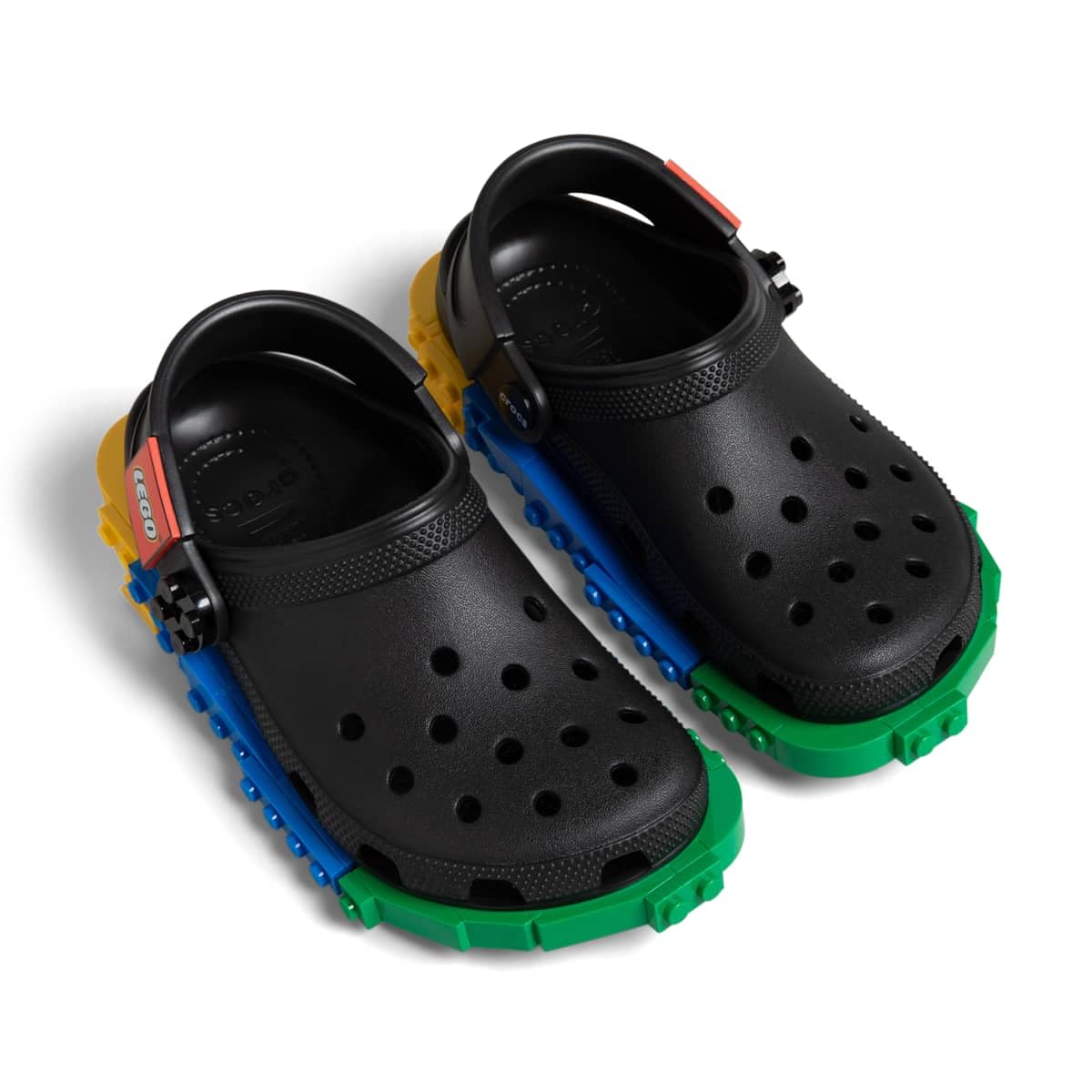 Crocs Unisex-Child Classic LEGO System Clogs, LEGO Shoes for Kids