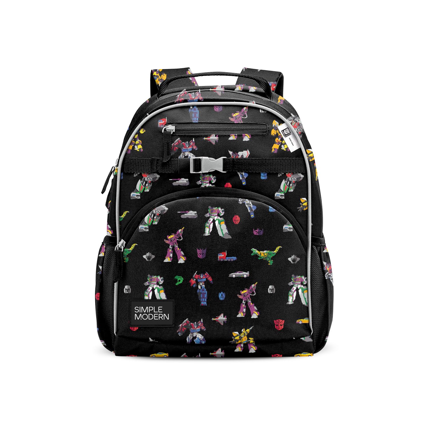 Simple Modern Medium Disney Pixar Toddler Backpack for School Girls and Boys | Kindergarten Elementary Kids Backpack | Fletcher Collection | Kids - 15" tall | Pixar Mashup on Blue