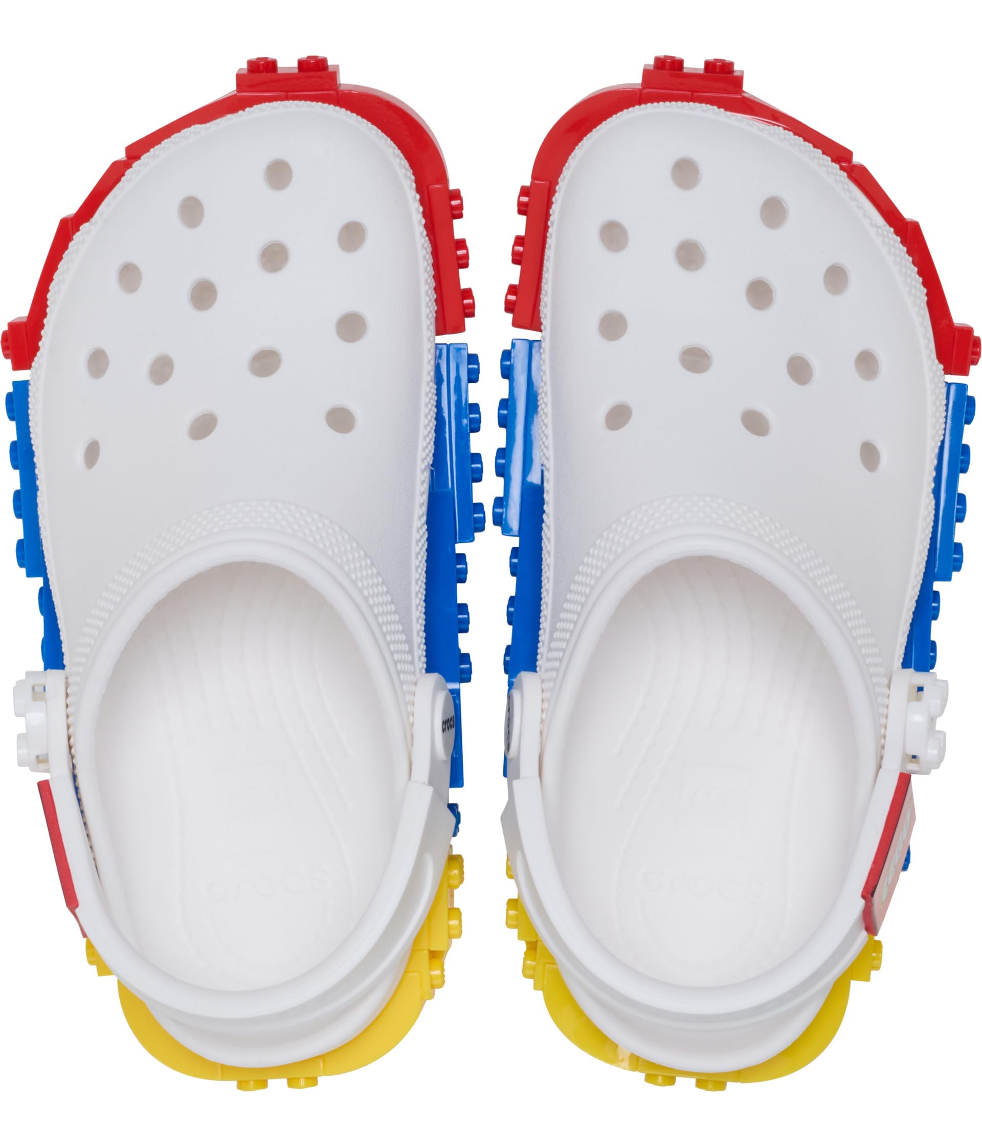 Crocs Unisex-Child Classic LEGO System Clogs, LEGO Shoes for Kids