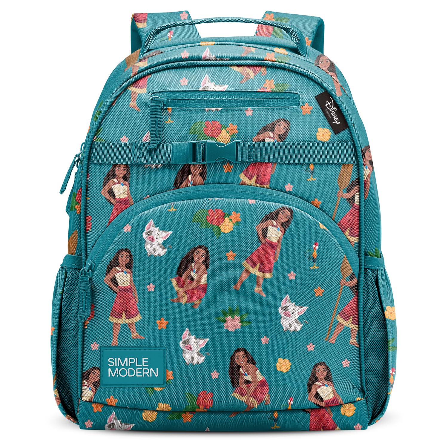 Simple Modern Medium Disney Pixar Toddler Backpack for School Girls and Boys | Kindergarten Elementary Kids Backpack | Fletcher Collection | Kids - 15" tall | Pixar Mashup on Blue