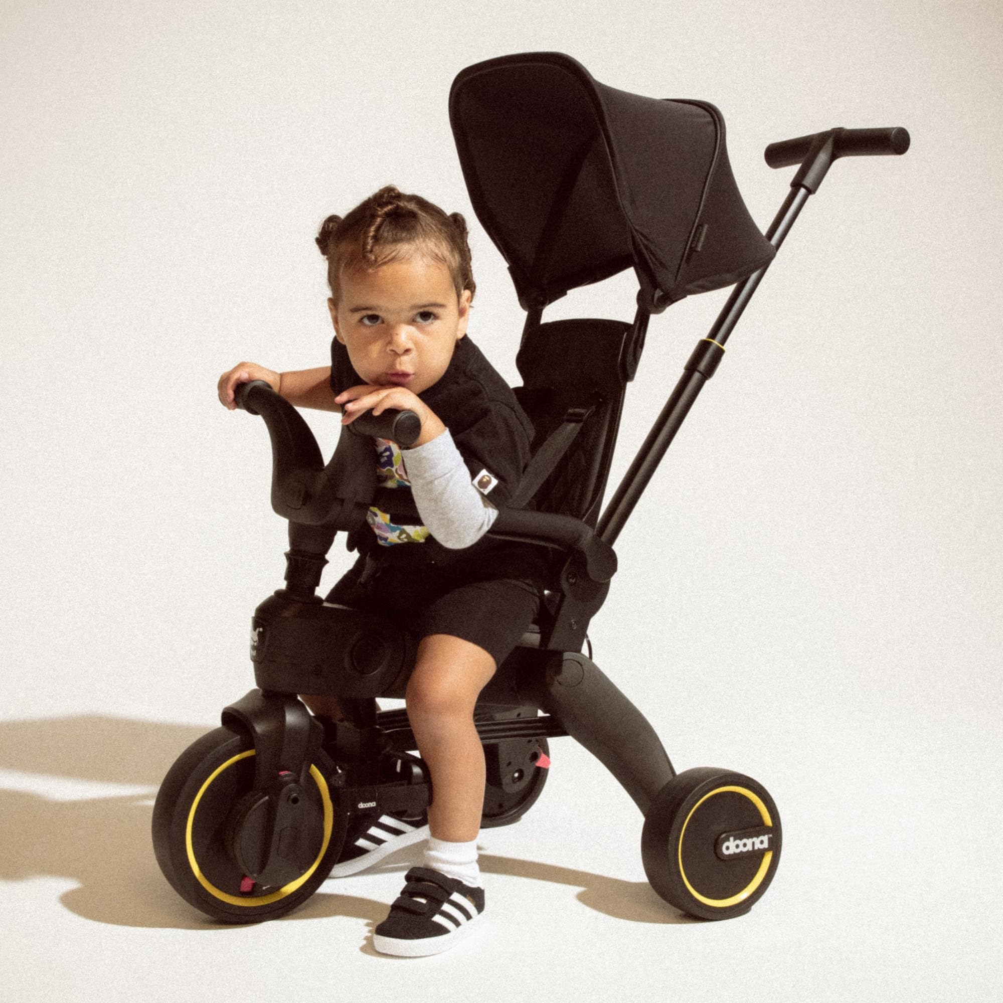 Doona Liki Trike S3, Desert Green - 5-in-1 Compact, Foldable Tricycle - Suitable for Toddlers 10 to 36 Months