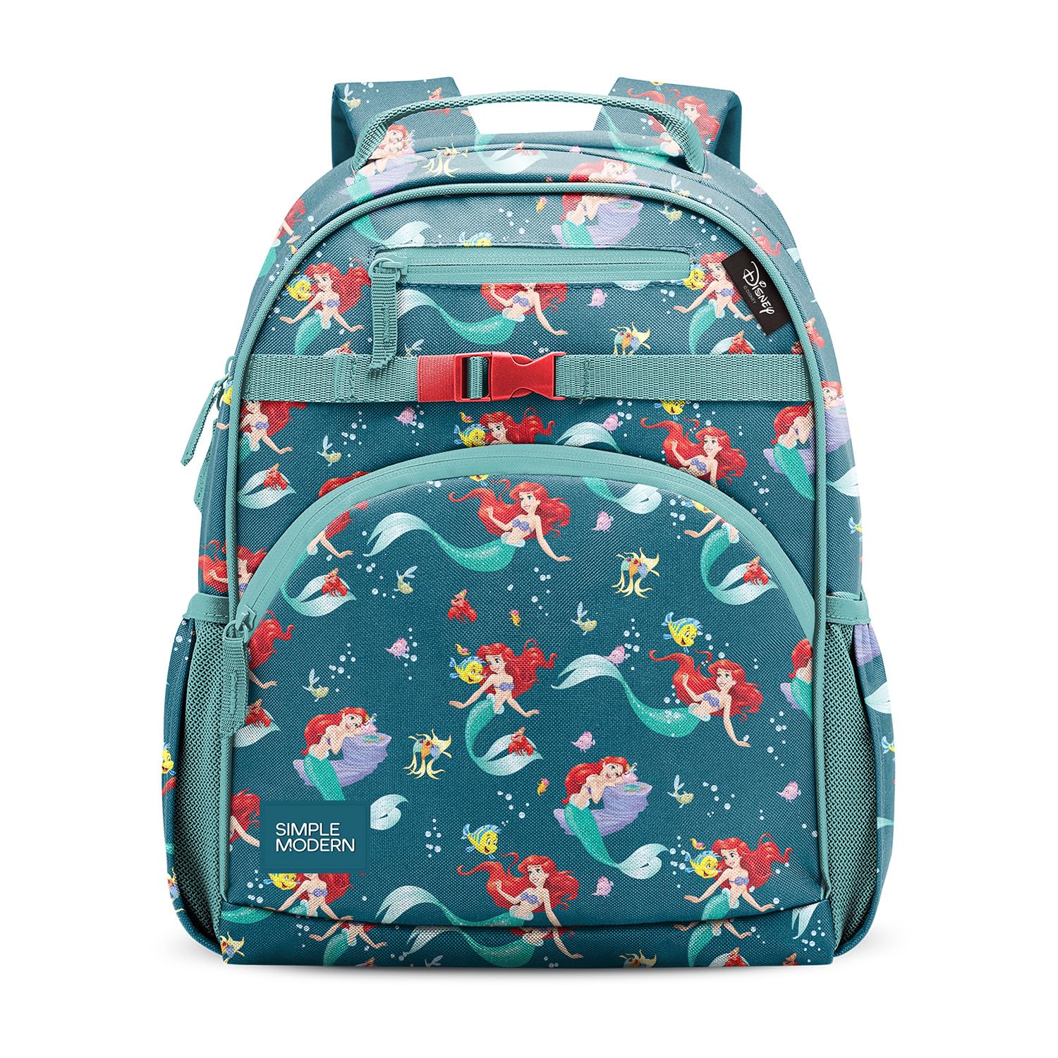 Simple Modern Medium Disney Pixar Toddler Backpack for School Girls and Boys | Kindergarten Elementary Kids Backpack | Fletcher Collection | Kids - 15" tall | Pixar Mashup on Blue