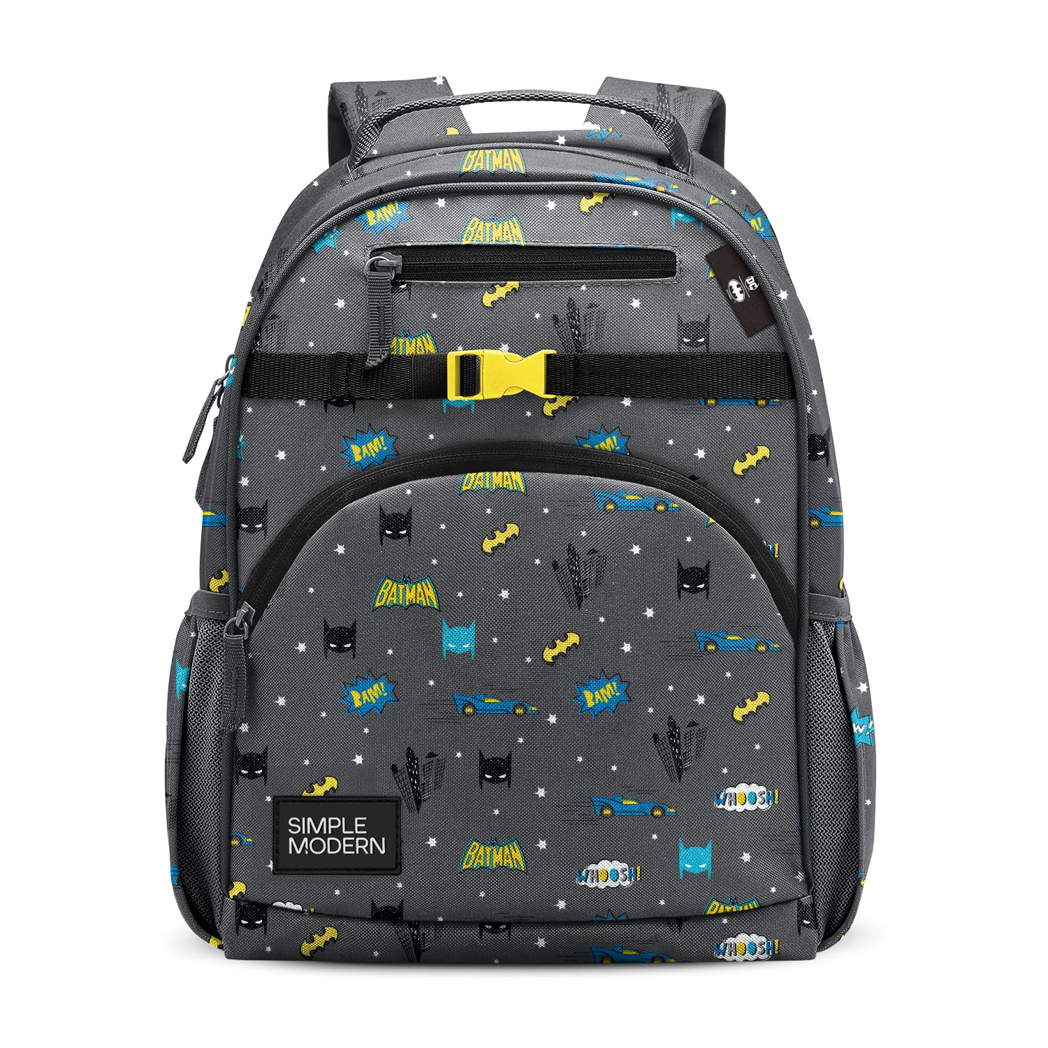 Simple Modern Medium Disney Pixar Toddler Backpack for School Girls and Boys | Kindergarten Elementary Kids Backpack | Fletcher Collection | Kids - 15" tall | Pixar Mashup on Blue