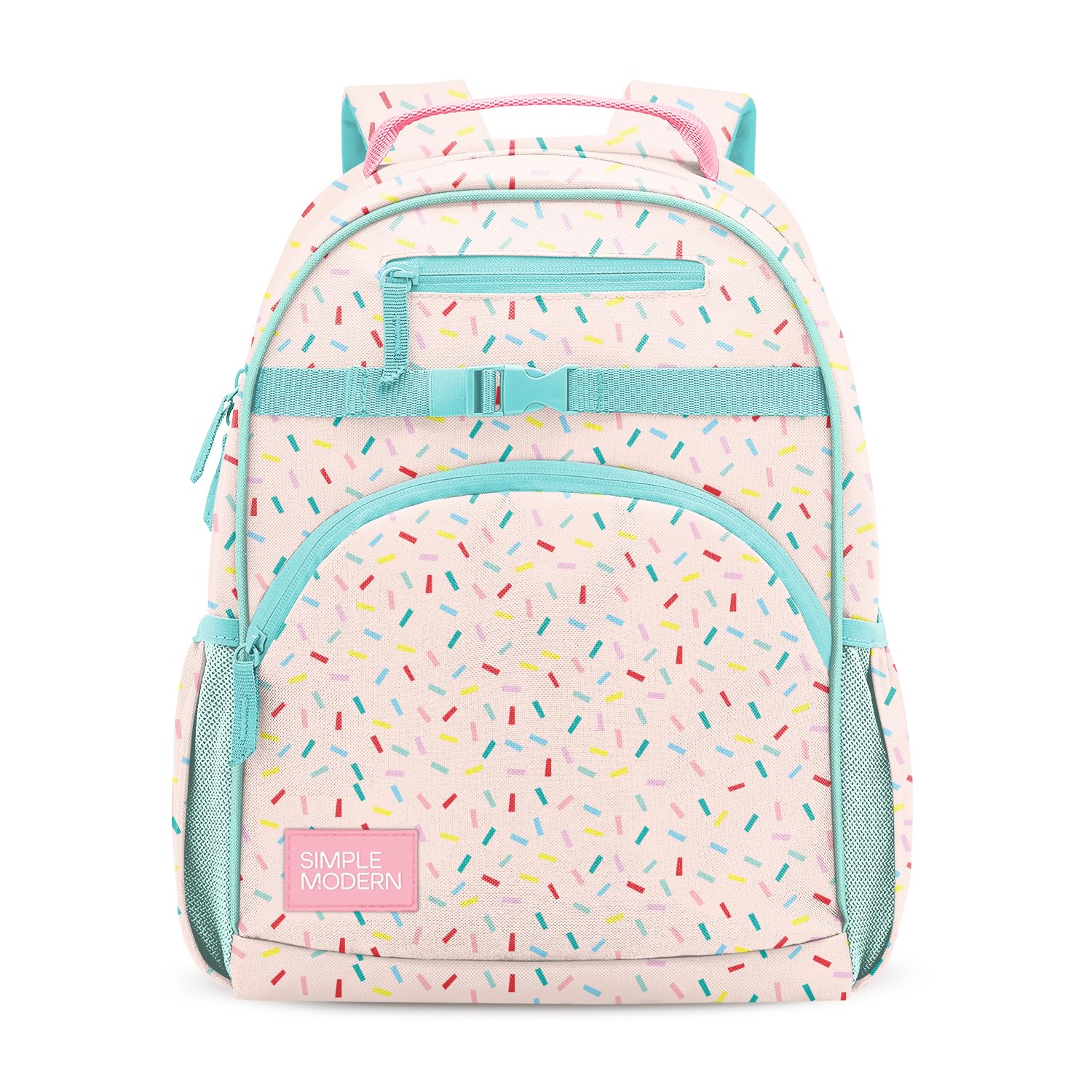 Simple Modern Medium Disney Pixar Toddler Backpack for School Girls and Boys | Kindergarten Elementary Kids Backpack | Fletcher Collection | Kids - 15" tall | Pixar Mashup on Blue