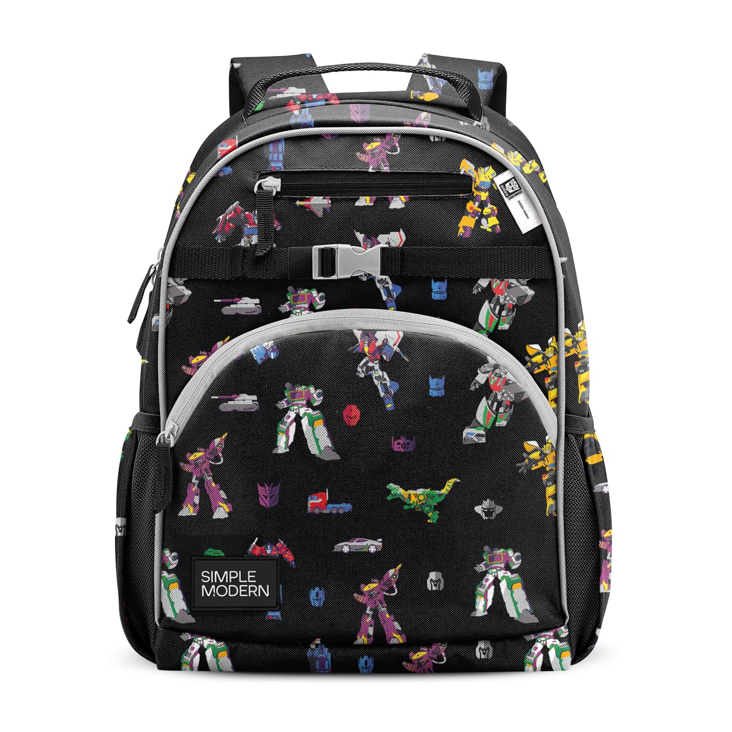 Simple Modern Medium Disney Pixar Toddler Backpack for School Girls and Boys | Kindergarten Elementary Kids Backpack | Fletcher Collection | Kids - 15" tall | Pixar Mashup on Blue