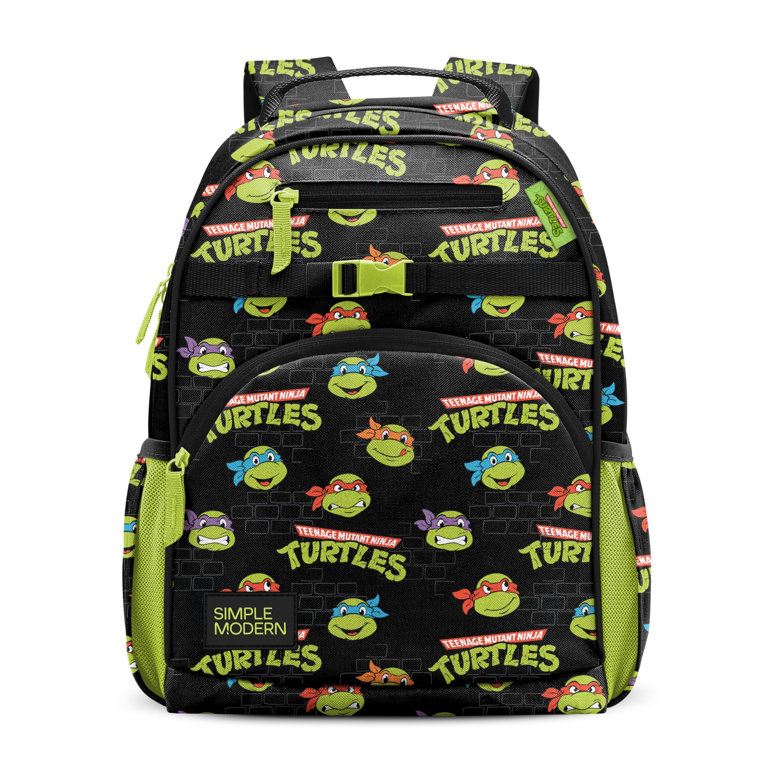 Simple Modern Medium Disney Pixar Toddler Backpack for School Girls and Boys | Kindergarten Elementary Kids Backpack | Fletcher Collection | Kids - 15" tall | Pixar Mashup on Blue