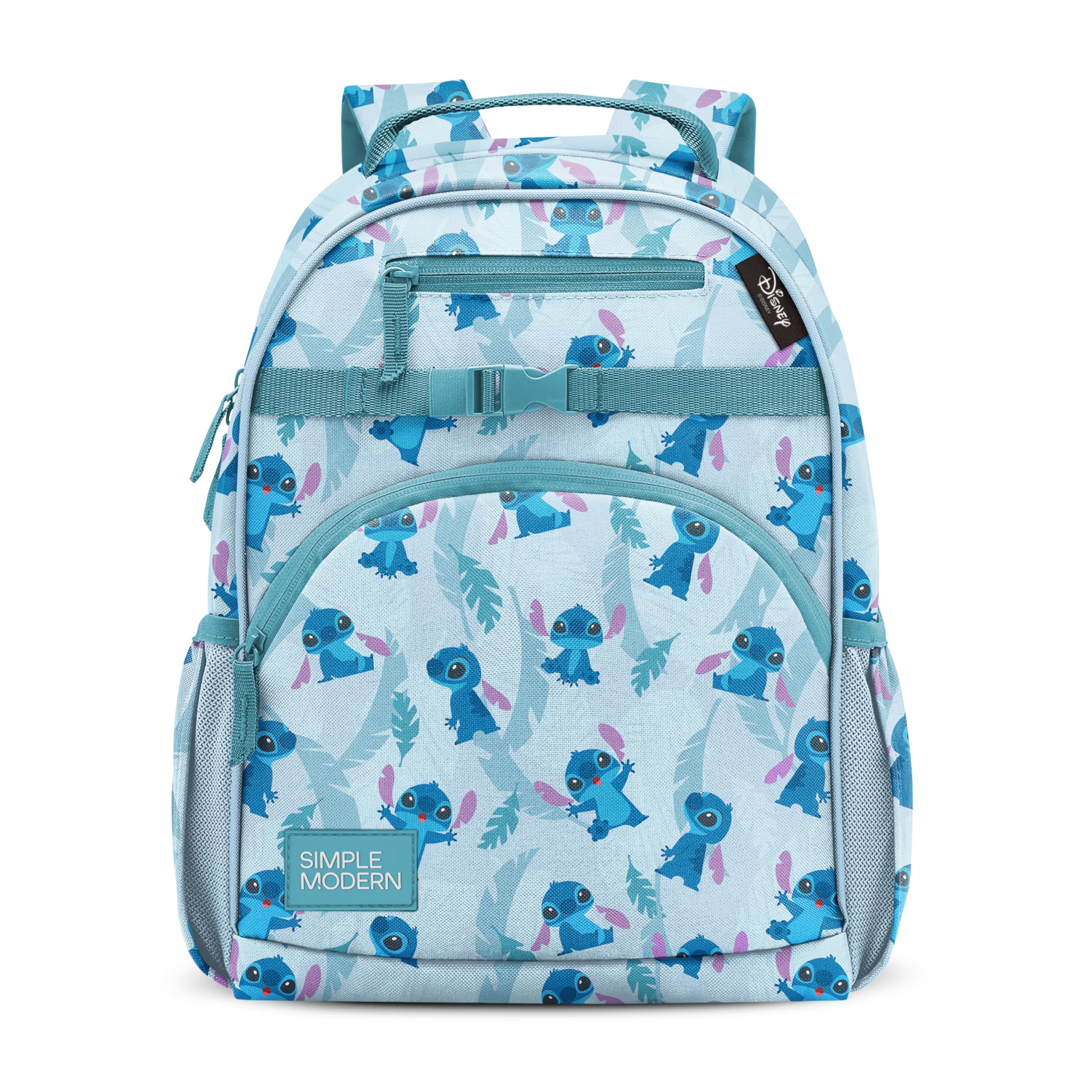 Simple Modern Medium Disney Pixar Toddler Backpack for School Girls and Boys | Kindergarten Elementary Kids Backpack | Fletcher Collection | Kids - 15" tall | Pixar Mashup on Blue