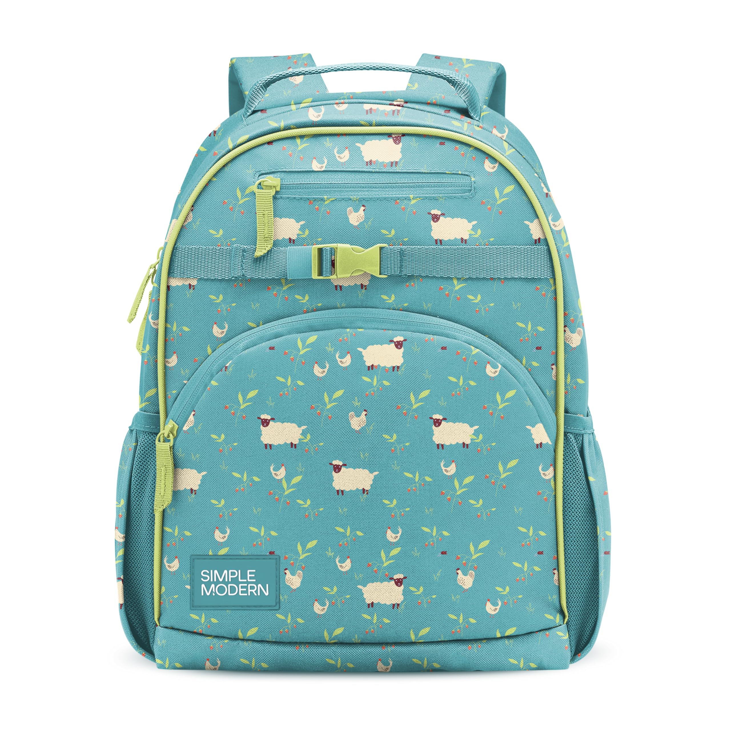 Simple Modern Medium Disney Pixar Toddler Backpack for School Girls and Boys | Kindergarten Elementary Kids Backpack | Fletcher Collection | Kids - 15" tall | Pixar Mashup on Blue