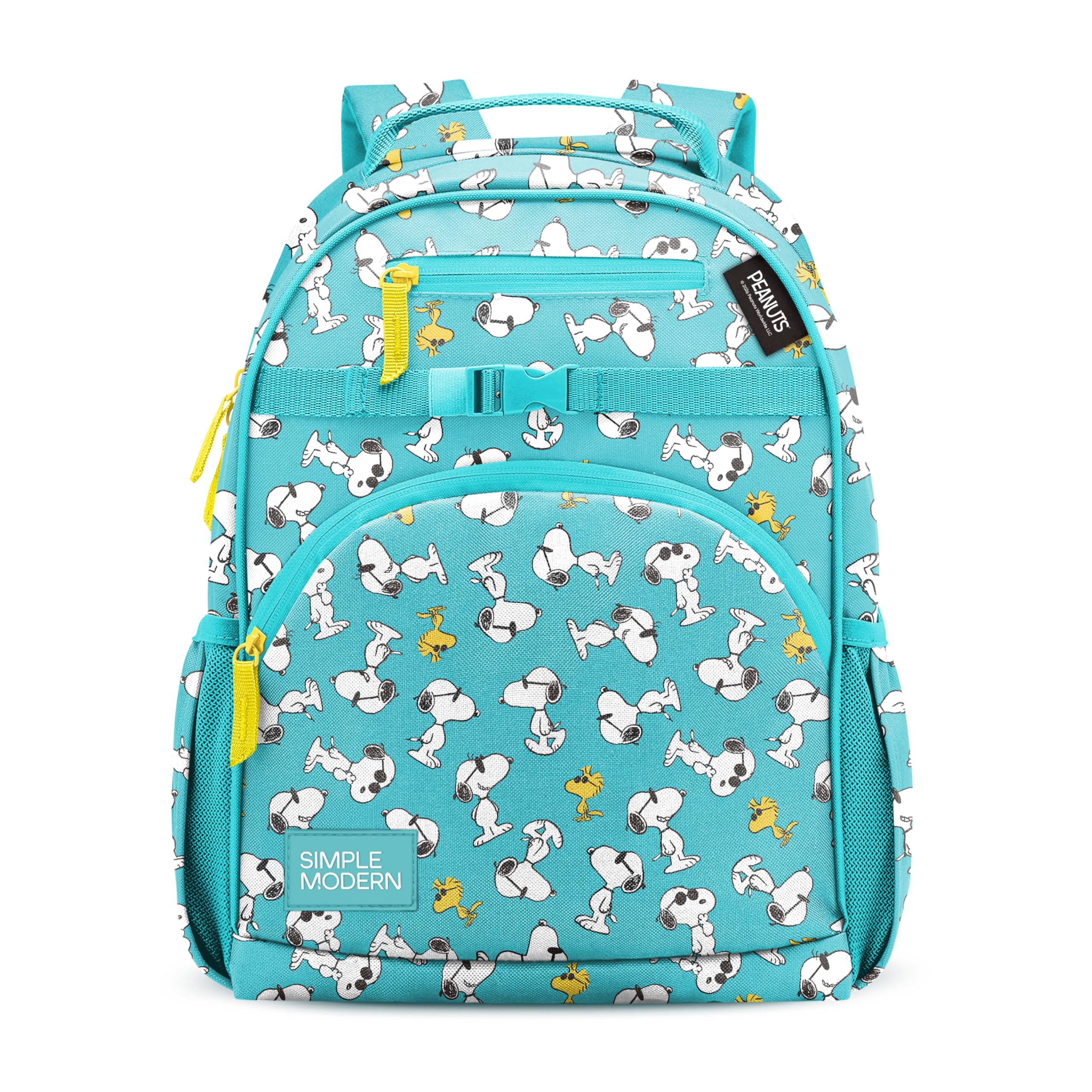 Simple Modern Medium Disney Pixar Toddler Backpack for School Girls and Boys | Kindergarten Elementary Kids Backpack | Fletcher Collection | Kids - 15" tall | Pixar Mashup on Blue