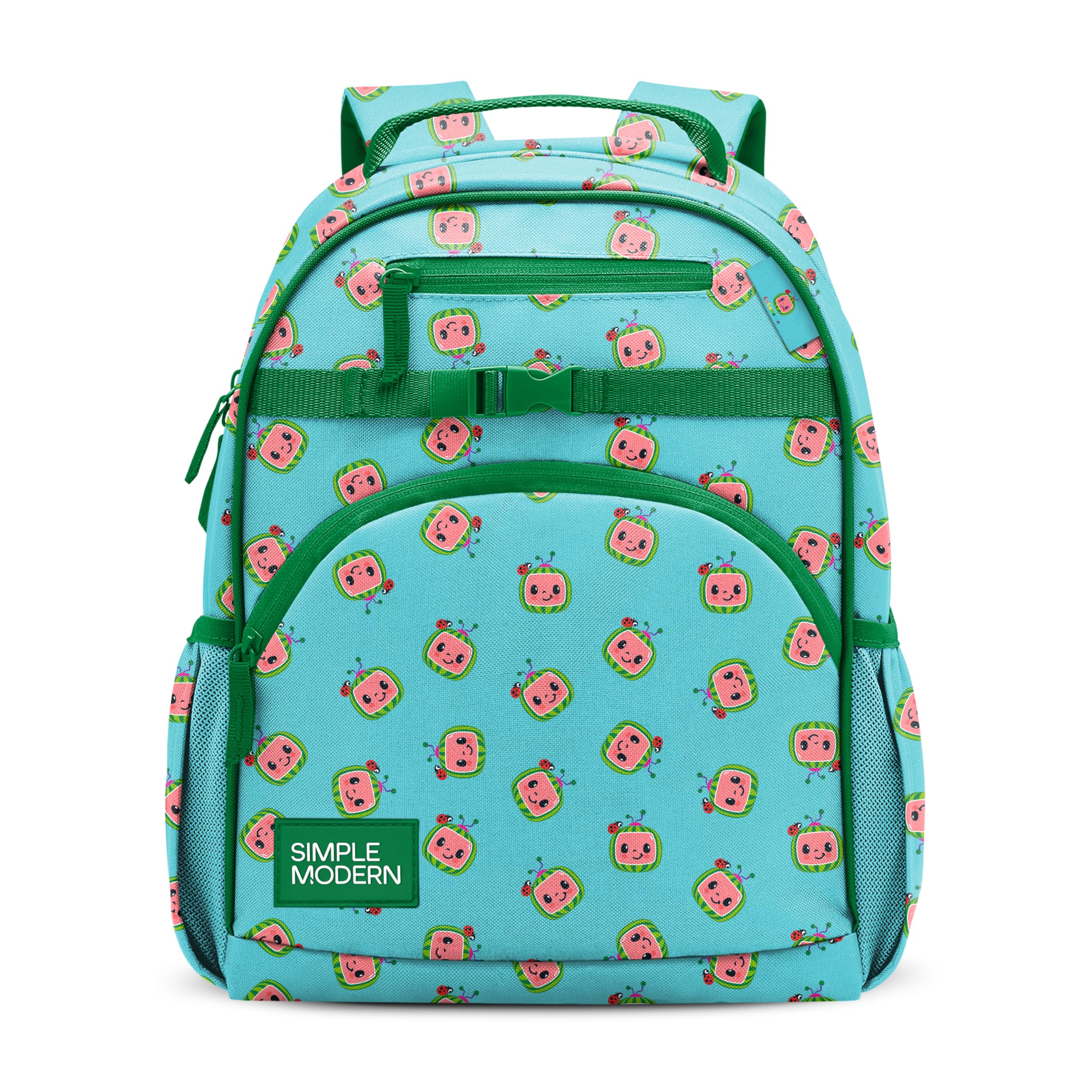 Simple Modern Medium Disney Pixar Toddler Backpack for School Girls and Boys | Kindergarten Elementary Kids Backpack | Fletcher Collection | Kids - 15" tall | Pixar Mashup on Blue