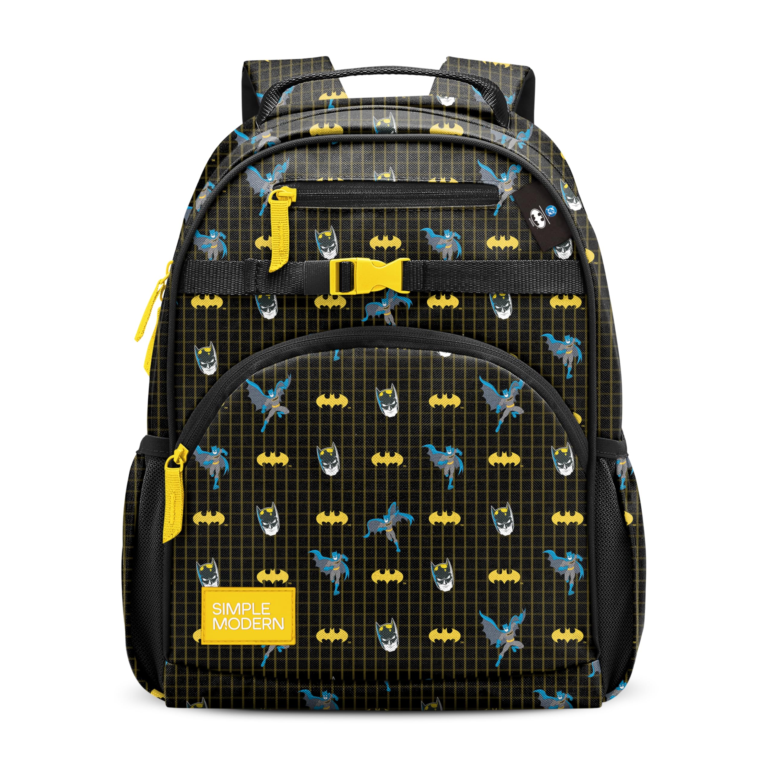 Simple Modern Medium Disney Pixar Toddler Backpack for School Girls and Boys | Kindergarten Elementary Kids Backpack | Fletcher Collection | Kids - 15" tall | Pixar Mashup on Blue