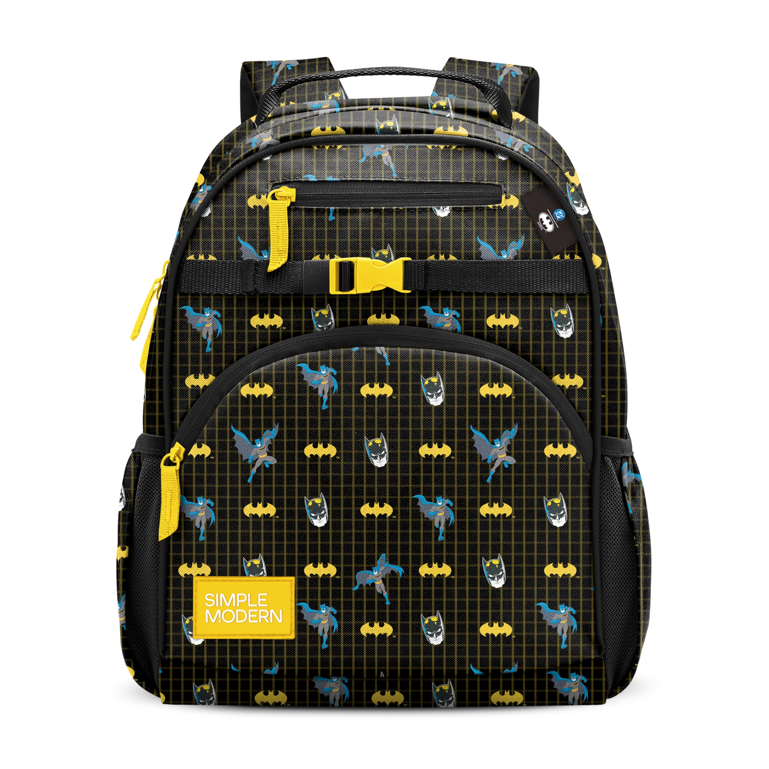 Simple Modern Medium Disney Pixar Toddler Backpack for School Girls and Boys | Kindergarten Elementary Kids Backpack | Fletcher Collection | Kids - 15" tall | Pixar Mashup on Blue