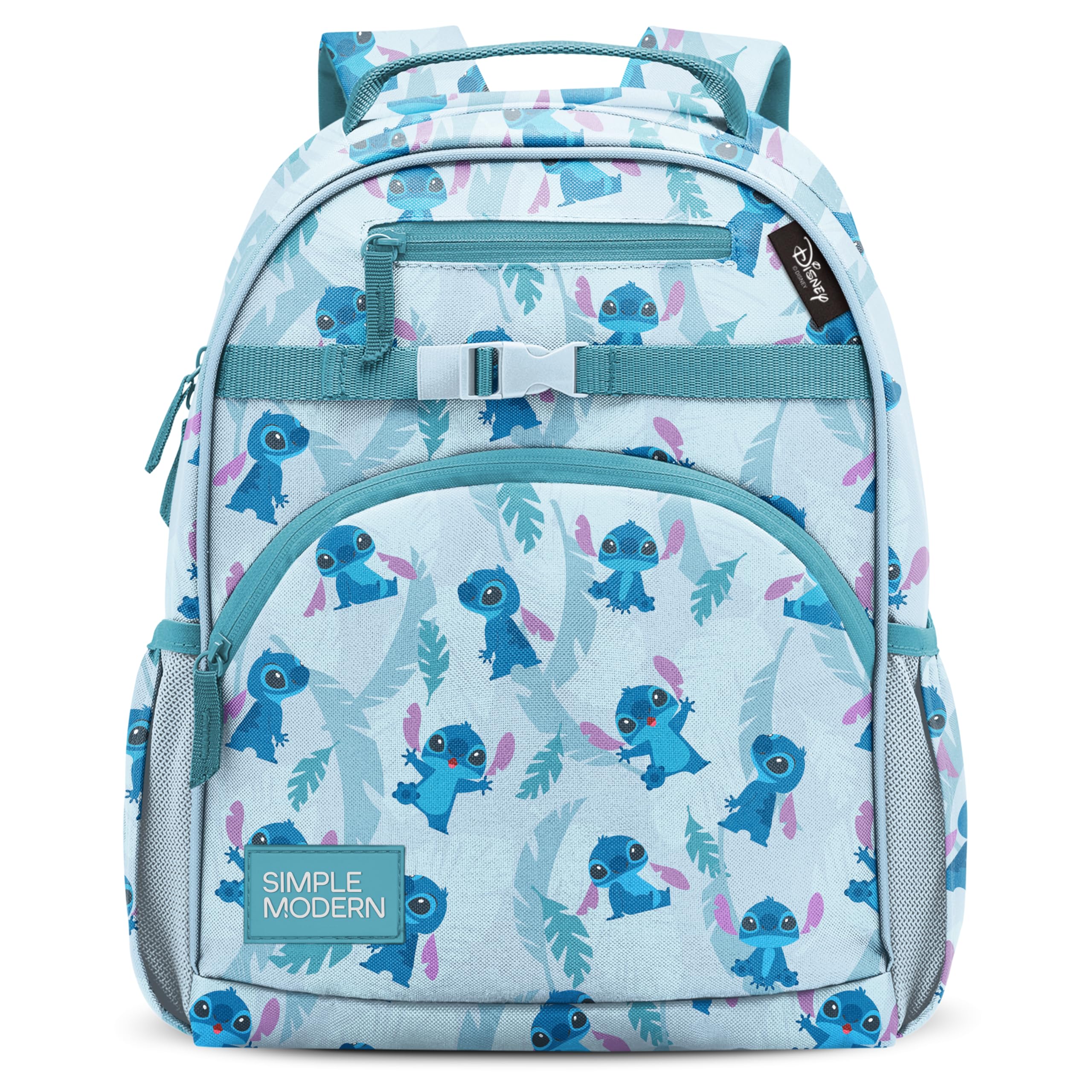Simple Modern Medium Disney Pixar Toddler Backpack for School Girls and Boys | Kindergarten Elementary Kids Backpack | Fletcher Collection | Kids - 15" tall | Pixar Mashup on Blue