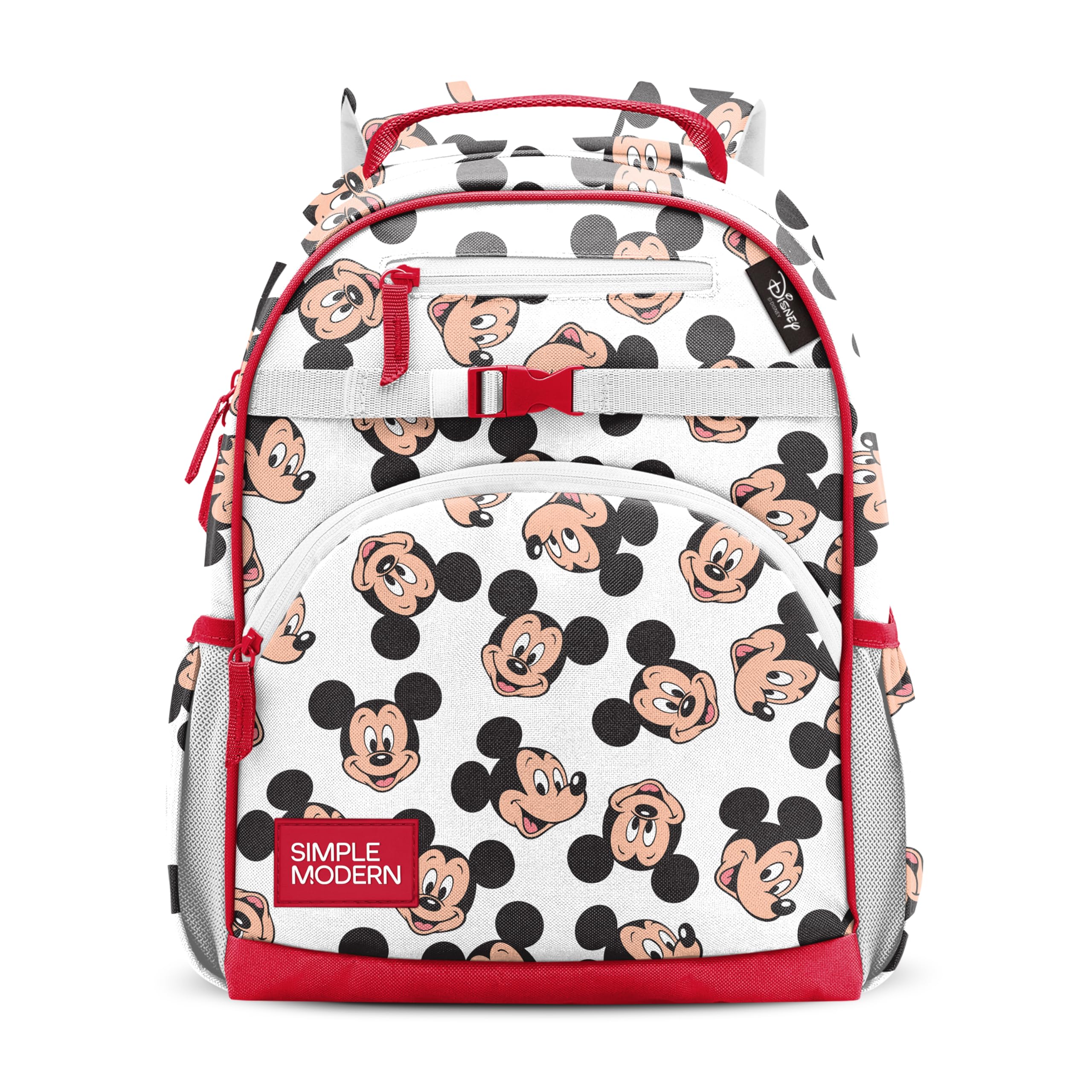 Simple Modern Medium Disney Pixar Toddler Backpack for School Girls and Boys | Kindergarten Elementary Kids Backpack | Fletcher Collection | Kids - 15" tall | Pixar Mashup on Blue