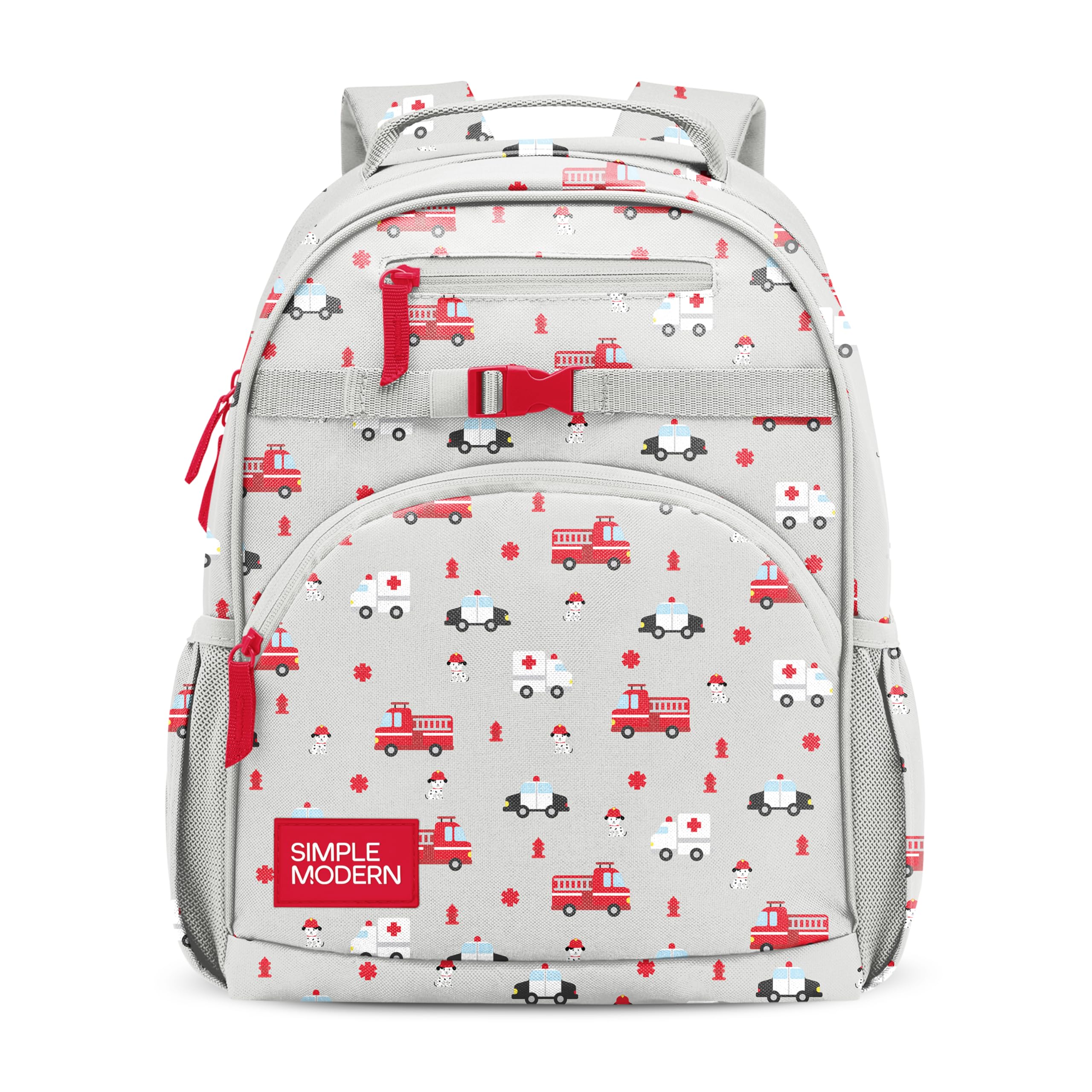 Simple Modern Medium Disney Pixar Toddler Backpack for School Girls and Boys | Kindergarten Elementary Kids Backpack | Fletcher Collection | Kids - 15" tall | Pixar Mashup on Blue