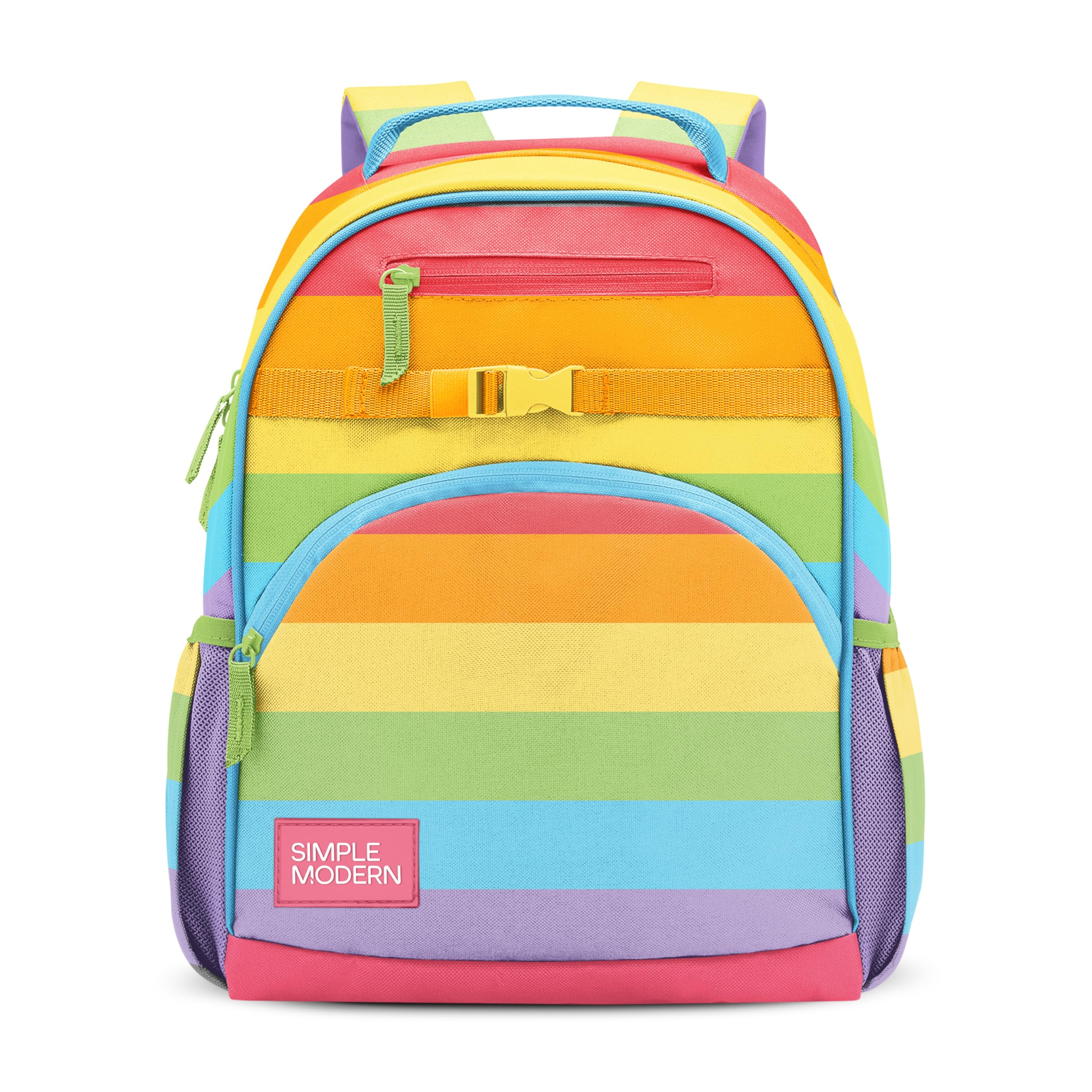 Simple Modern Medium Disney Pixar Toddler Backpack for School Girls and Boys | Kindergarten Elementary Kids Backpack | Fletcher Collection | Kids - 15" tall | Pixar Mashup on Blue